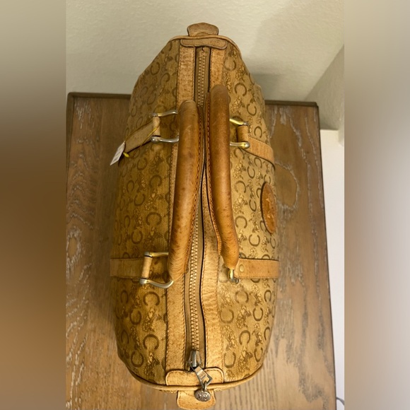 Celine Tan Monogram Boston Bag - Picture 6 of 16